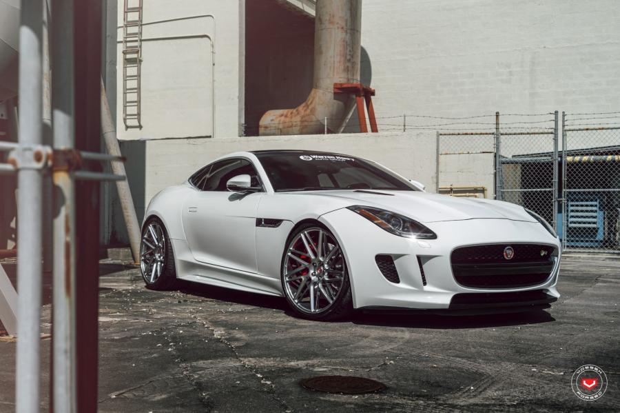 Jaguar F-Type R Coupe on Vossen Wheels (VPS-314T) '2017